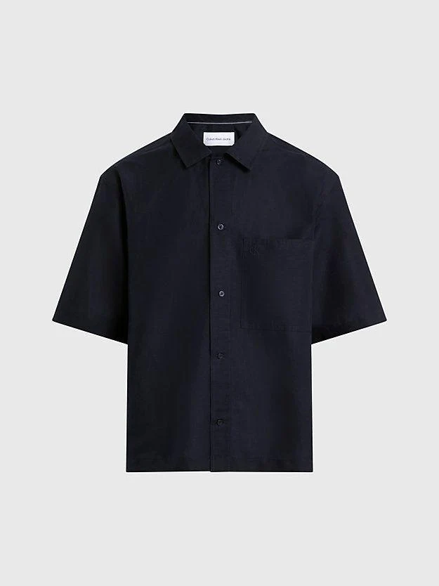 Calvin Klein Camicia Uomo Linen SS