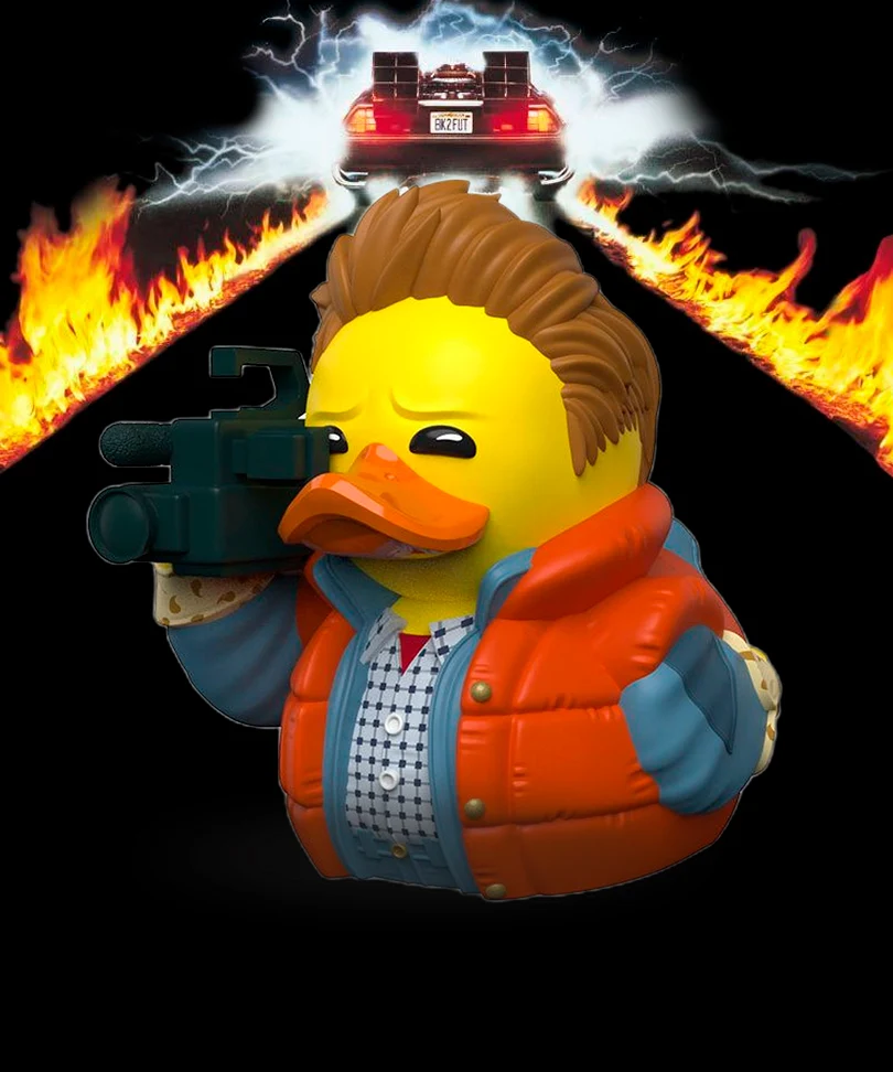 Back To The Future Marty McFly TUBBZ Cosplaying Duck Collectible