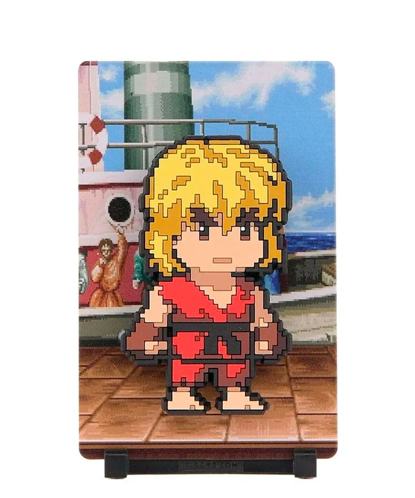 Street Fighter 2 - Ken - Figgyz Pop Collectible Magnet - immagine 2