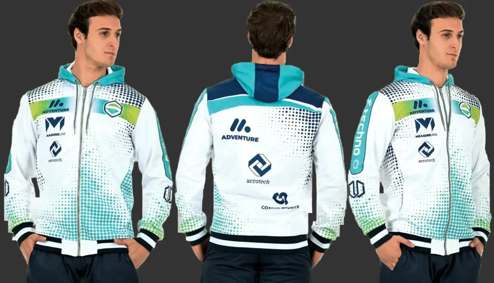FELPA CON ZIP UOMO