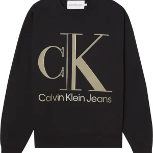 Calvin Klein Felpa Uomo High Shine Calvin Klein Felpa Uomo High Shine