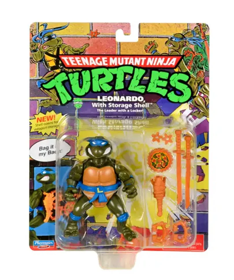 Leonardo With Storage Shell - Teenage Mutant Ninja Turtles Action Figures