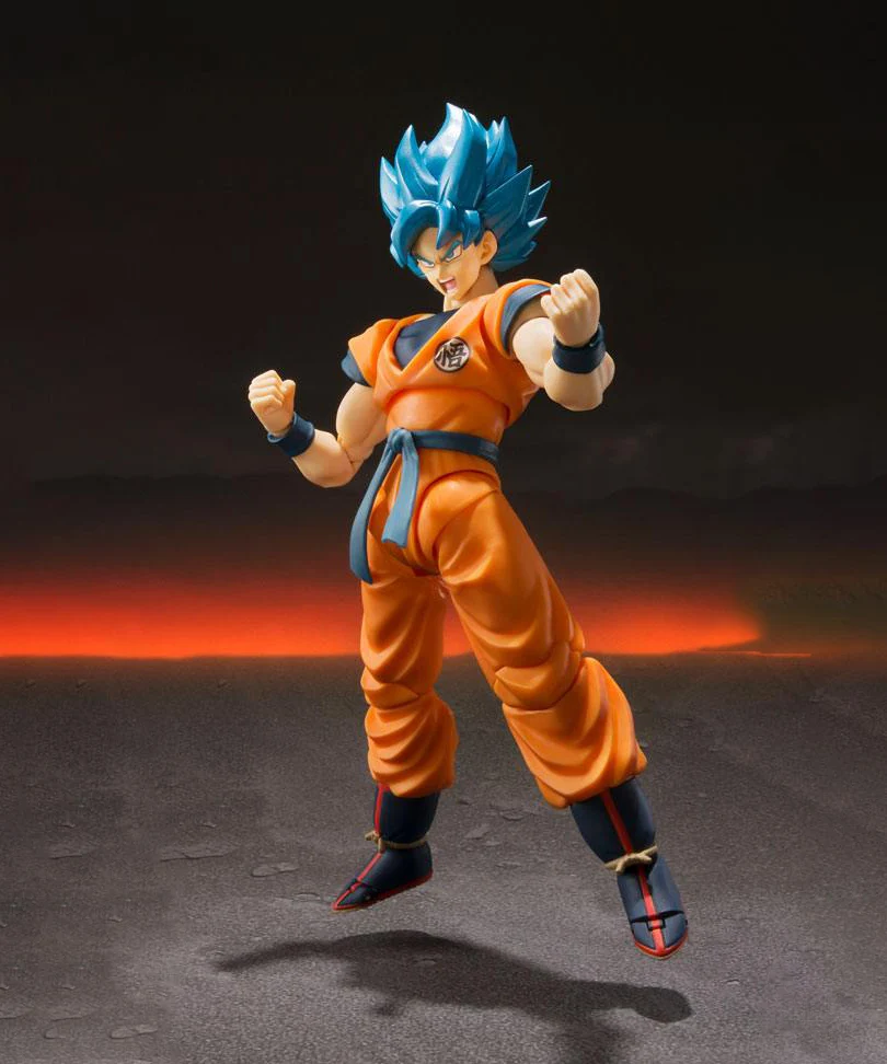 Dragon Ball Super: Broly - Super Saiyan God Super Saiyan Goku Super - Action Figure S.H. Figuarts 14 cm - immagine 2