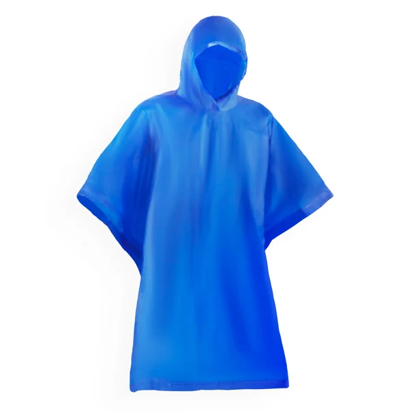 K-Way Impermeabile Pieghevole in PVC con Cappuccio e Finitura Termosaldata