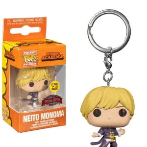 Neito Monoma (Glow in the Dark) Keychain Neito Monoma (Glow in the Dark) Keychain