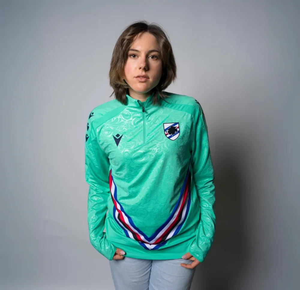 Training Top Turchese 1/4 Zip