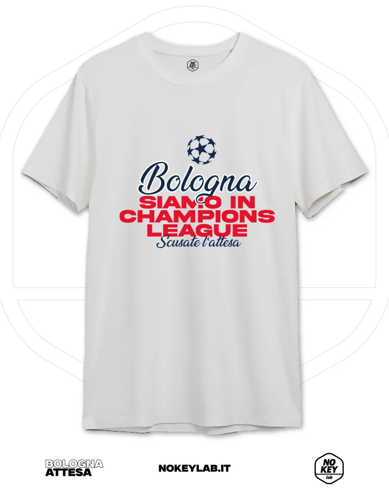 Bologna t-shirt Champions League Scusate l'Attesa - immagine 2