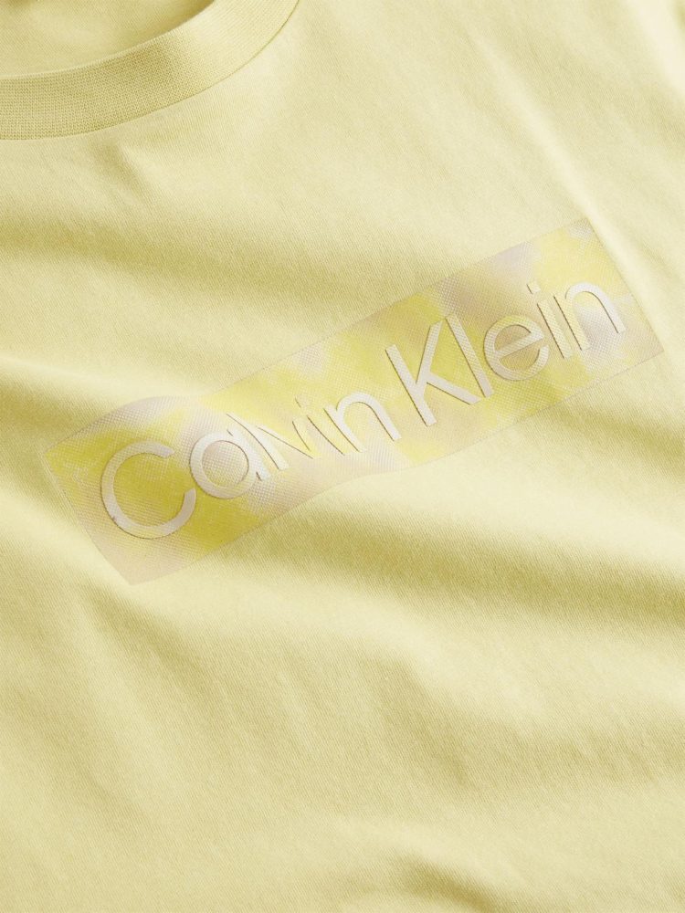 Calvin Klein T Shirt Uomo Camo Raised Box Logo - immagine 3