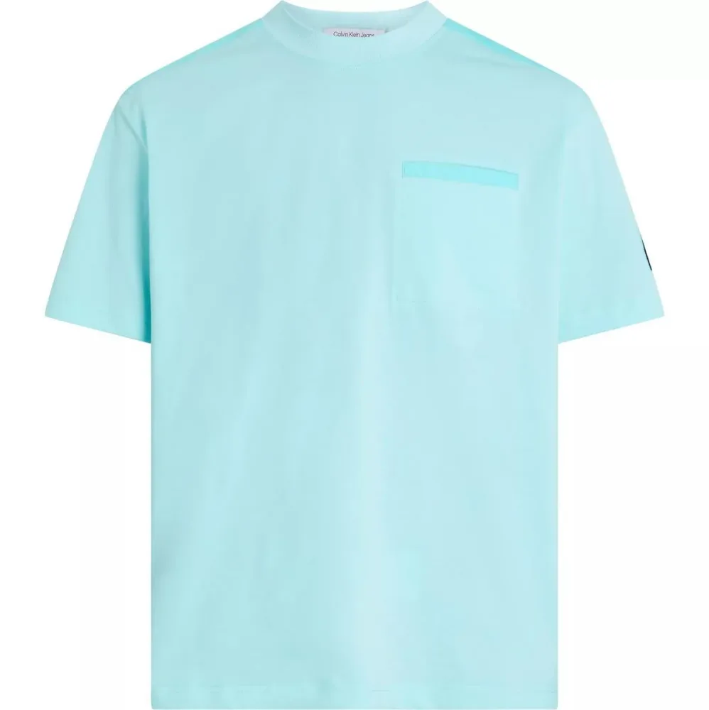 Calvin Klein T Shirt Uomo Mix Media
