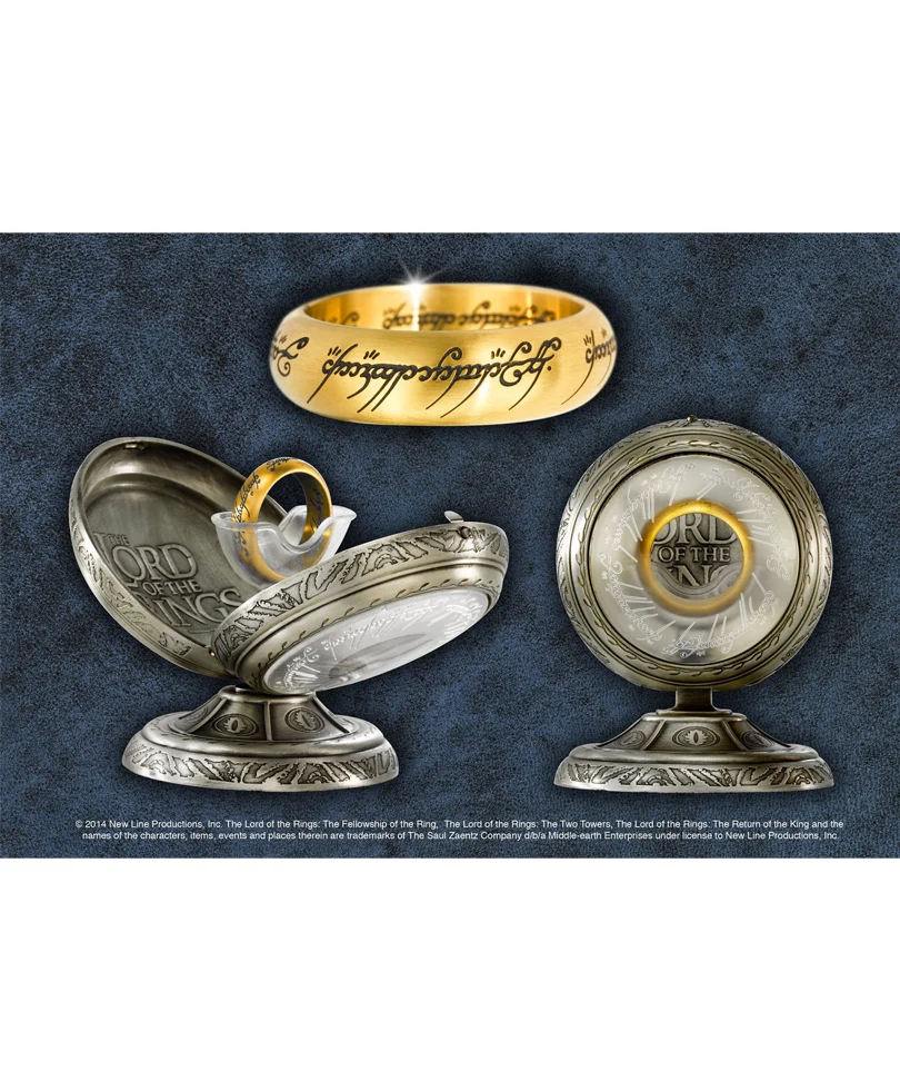Lord of the Rings - One Ring Acciaio Inossidabile - Taglia 19 - immagine 2