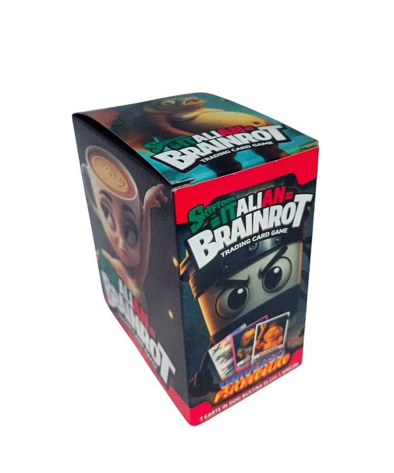 Box Skifidol - Italian Brainrot TCG (Display 24 Buste da 7 Carte)