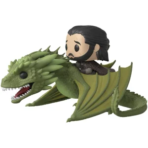 Jon Snow with Rhaegal