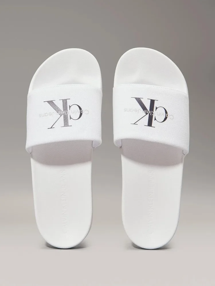 Calvin Klein Ciabatte Uomo Slide Monogram - immagine 3
