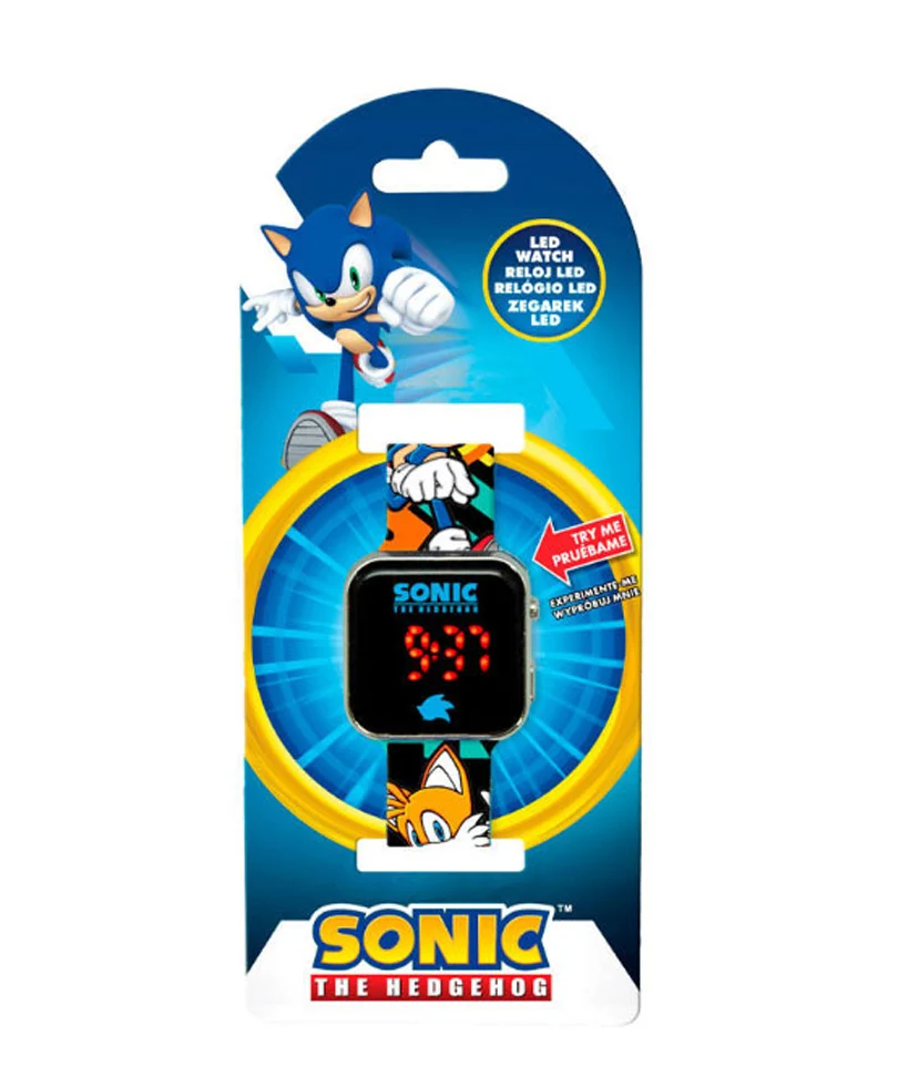 Orologio da Polso Digitale LED Sonic & Tails Color - immagine 2