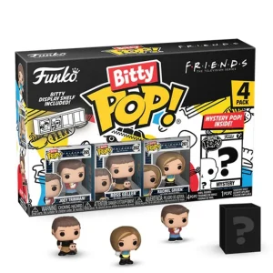 Joey Tribbiani / Ross Geller / Rachel Green / Mystery Bitty (4-Pack) Joey Tribbiani / Ross Geller / Rachel Green / Mystery Bitty (4-Pack)
