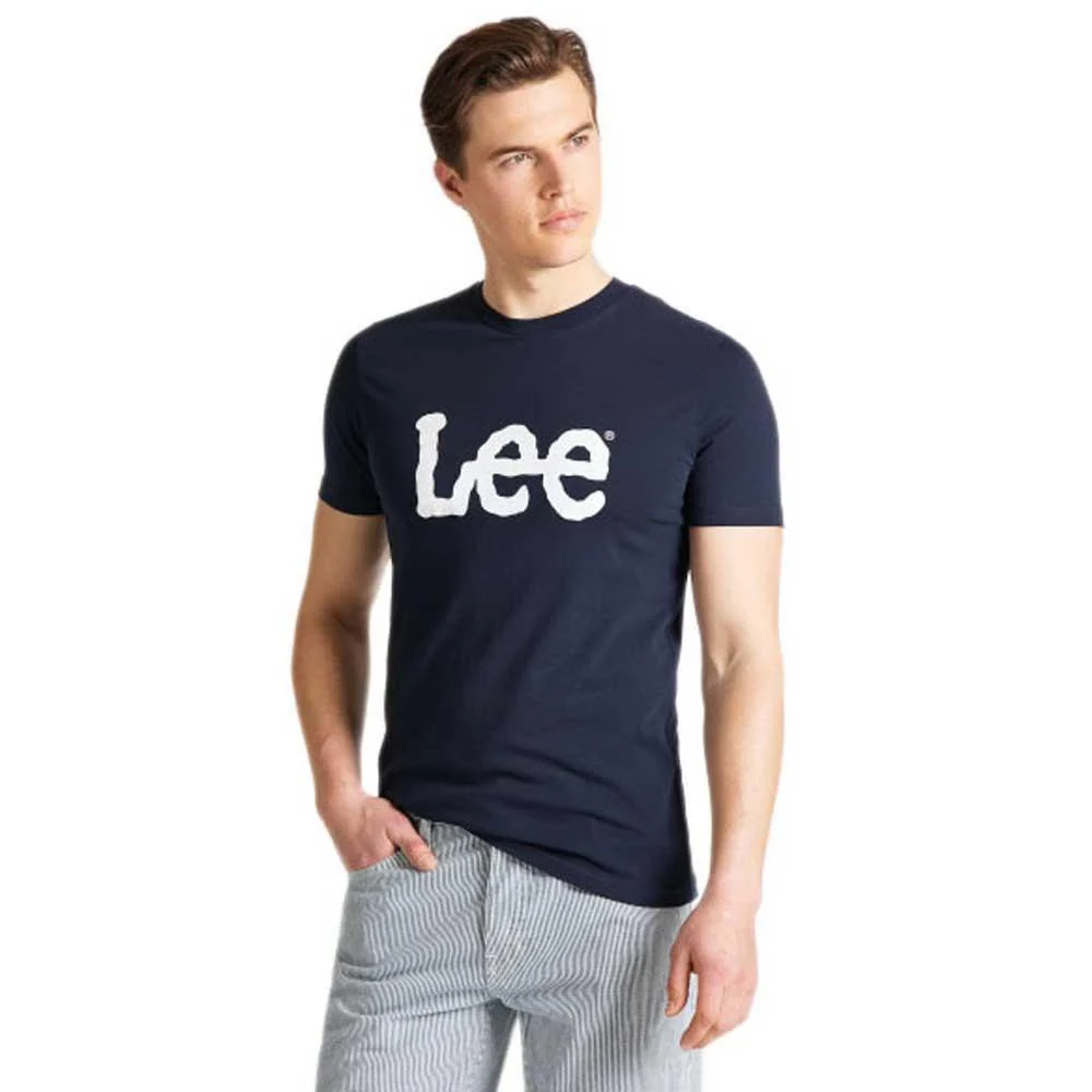 Lee T-Shirt Uomo Wobbly Logo