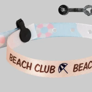 Braccialetti in Tessuto Effetto Raso Personalizzabili 10mm – Chiusura Nice | Ideali per Campeggi e Hotel Braccialetti in Tessuto Effetto Raso Personalizzabili 10mm – Chiusura Nice | Ideali per Campeggi e Hotel