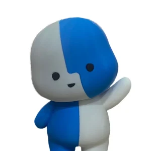 Mascotte 3D “Little Finder Guy” – Stile Apple Mascotte 3D “Little Finder Guy” – Stile Apple