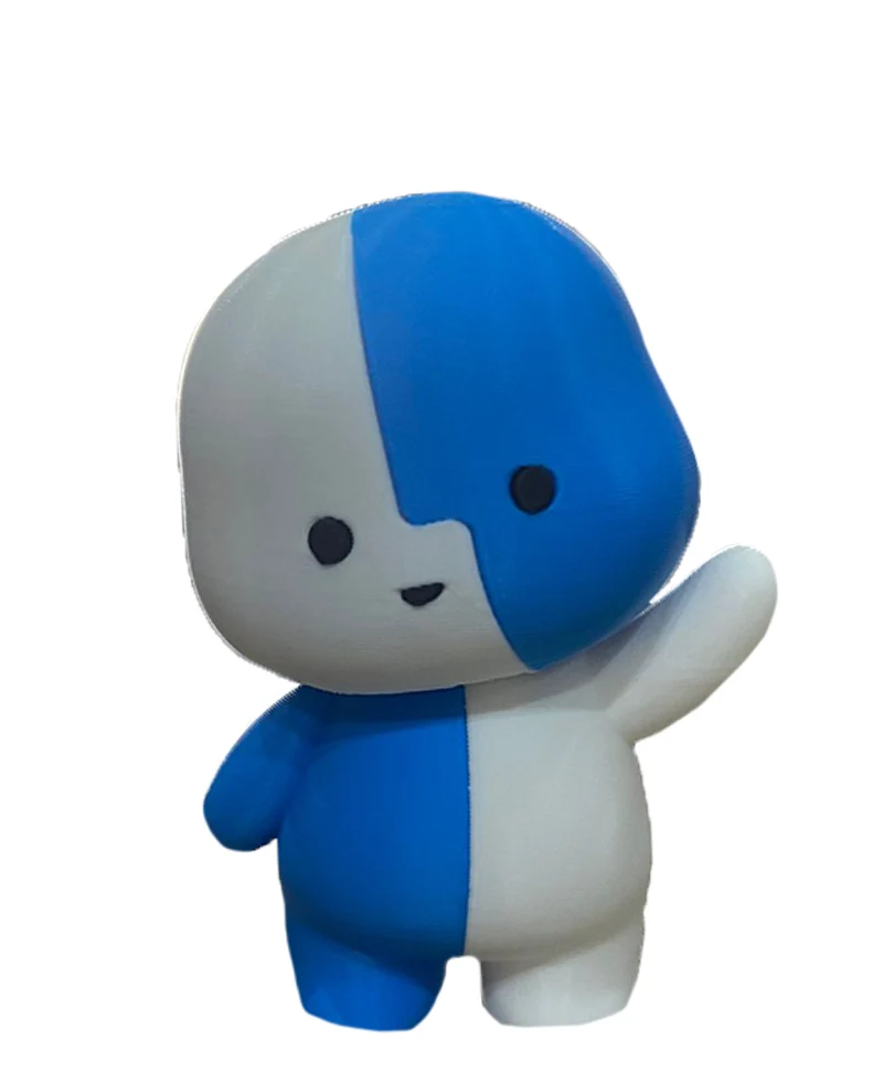 Mascotte 3D “Little Finder Guy” – Stile Apple