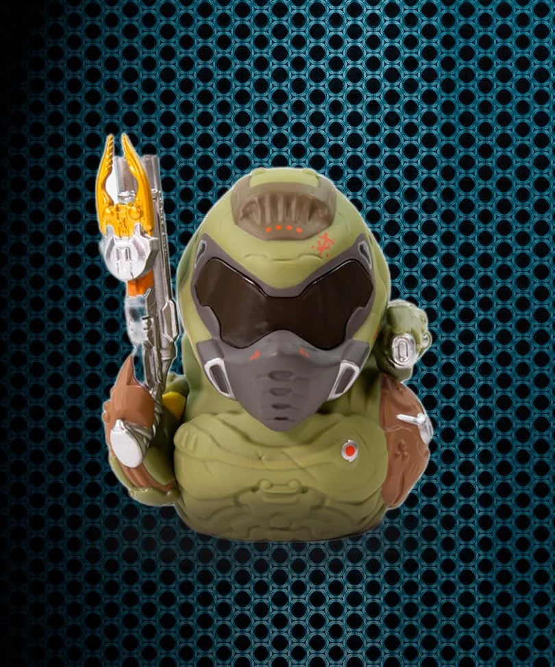 DOOM DOOM Slayer TUBBZ Cosplaying Duck Collectible - immagine 2