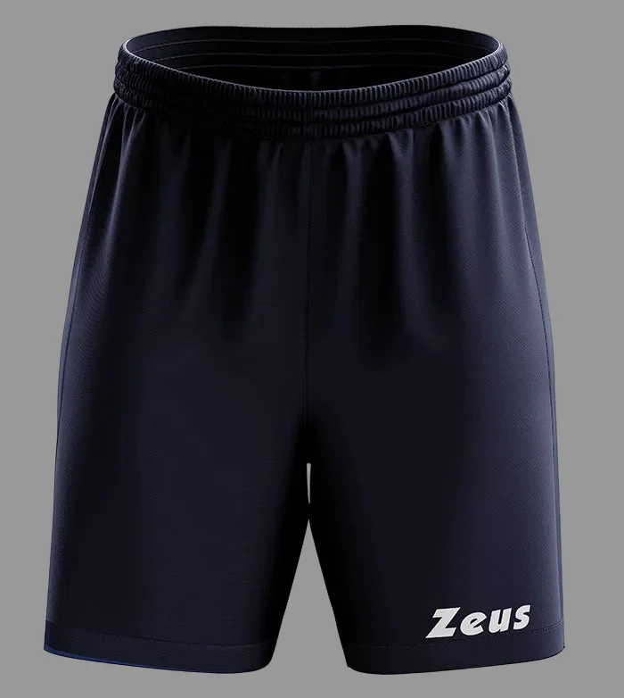 Short Zeus Mida – Pantaloncini da Calcio in Poliestere con Elastico in Vita