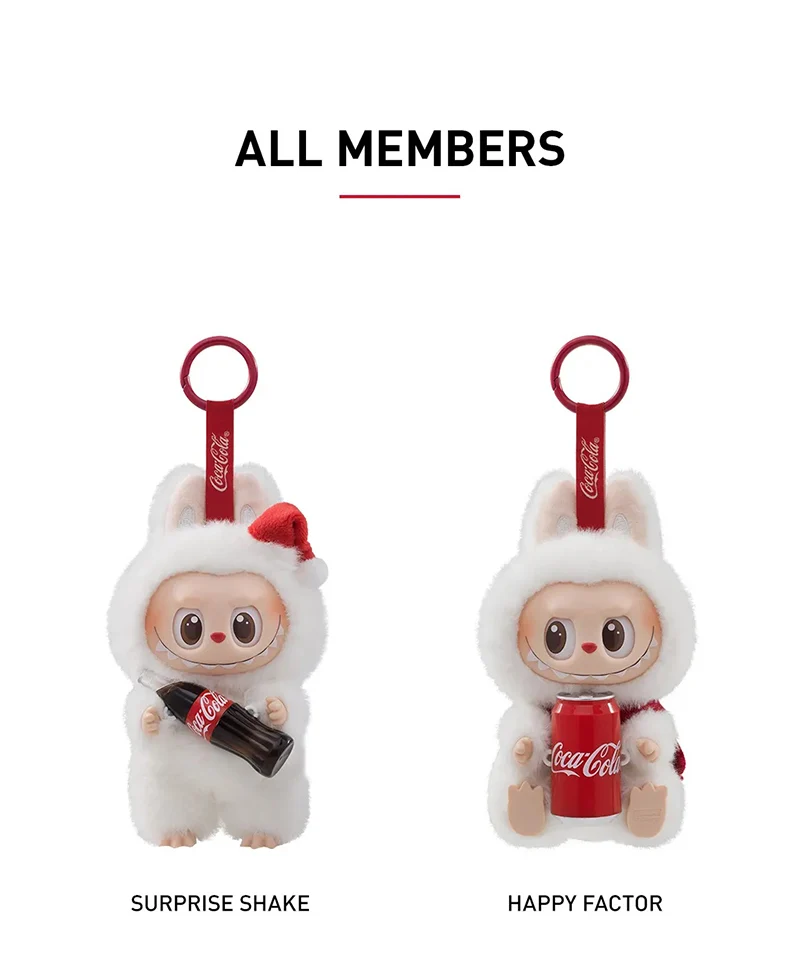 Labubu Coca Cola Series Blind Box - Pop Mart Official Figure - immagine 2
