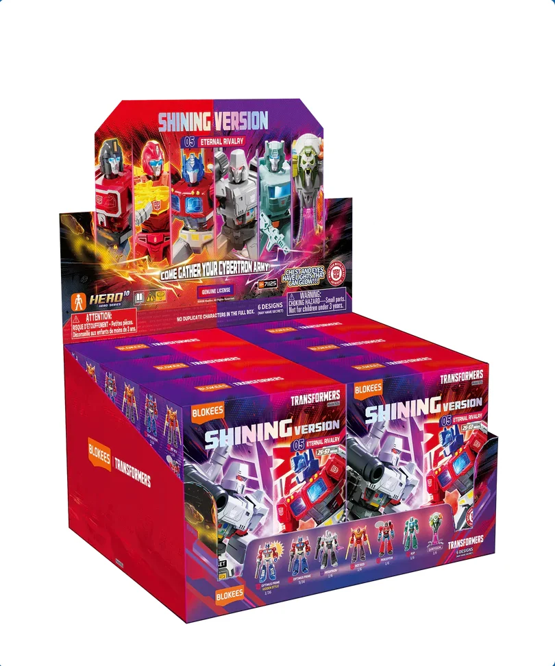 Transformers Blokees Plastic Model Kit Eternal Rivalry Shining Version 05 Blind Box - immagine 3