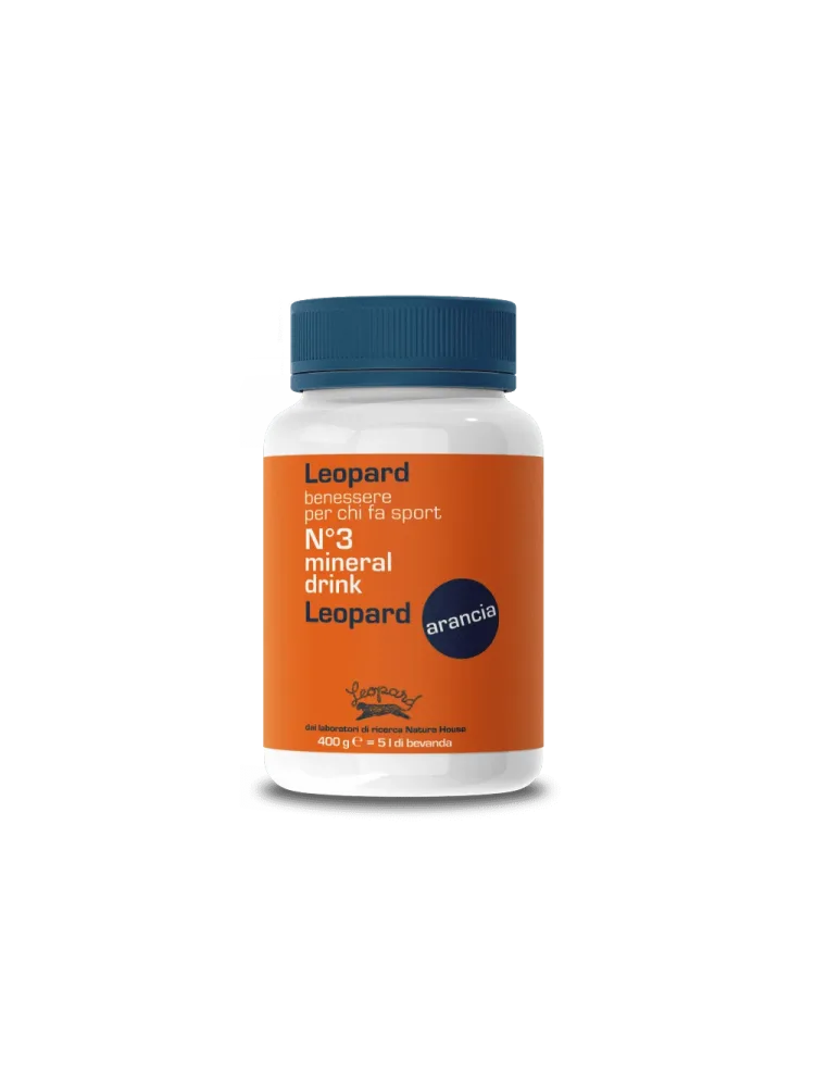 LEOPARD Sport N°3 Integratore Dietetico di Minerali Gusto Arancia