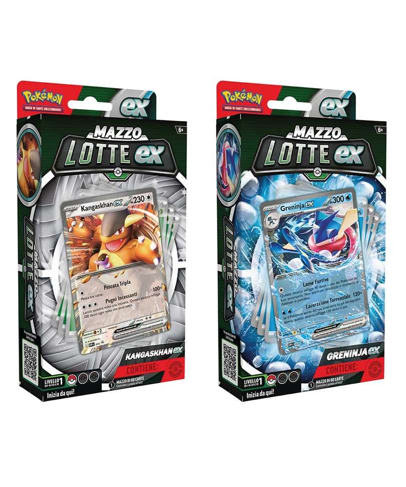 Pokemon Mazzo Lotte - Kangaskhan EX e Greninja EX