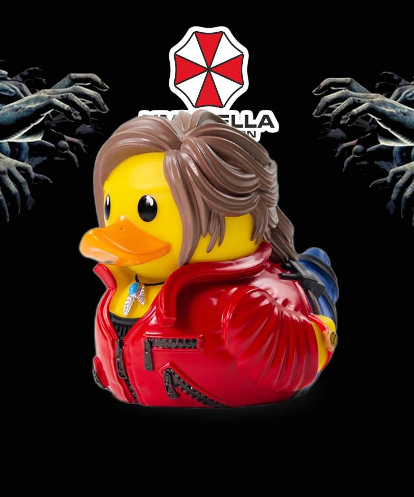 Resident Evil Claire Redfield TUBBZ Cosplaying Duck Collectible