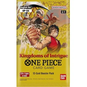 One Piece Card Game – Booster Pack – Kingdom of Intrigue OP-04 ENG One Piece Card Game – Booster Pack – Kingdom of Intrigue OP-04 ENG
