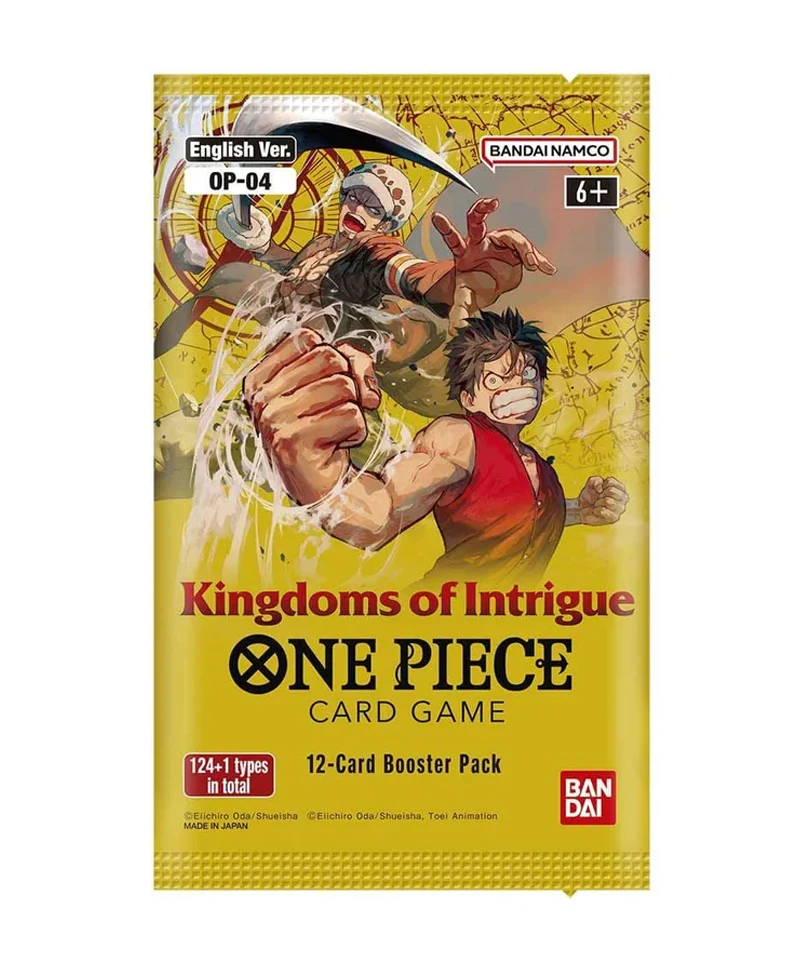 One Piece Card Game - Booster Pack - Kingdom of Intrigue OP-04 ENG