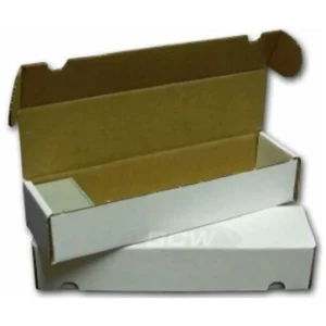 Scatola per Cardbox 1000 – Scatola Pieghevole con Coperchio per Conservare Fino a 1.000 Carte