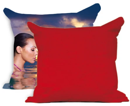 Cuscino bicolore personalizzato - immagine 2