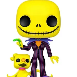 Jack Skellington with Zero (Jumbo – Blacklight)