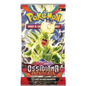 Pokemon Card Game – Booster Pack – Ossidiana Infuocata Pokemon Card Game – Booster Pack – Ossidiana Infuocata