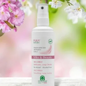 DEO SILKY & BEAUTY Deodorante SPRAY – Rallenta la Ricrescita dei Peli – Setificante, Lunga Durata