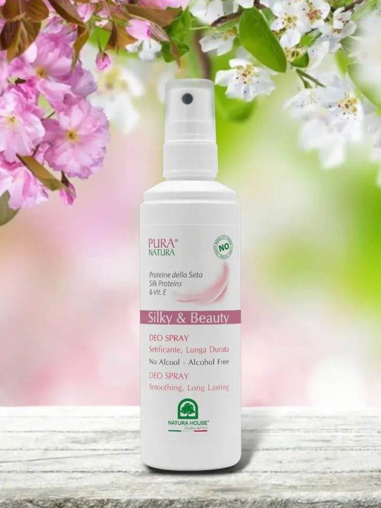 DEO SILKY & BEAUTY Deodorante SPRAY – Rallenta la Ricrescita dei Peli – Setificante, Lunga Durata