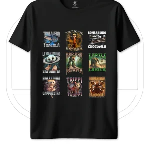 T-shirt Brainrot – L’ossessione diventa outfit T-shirt Brainrot – L’ossessione diventa outfit
