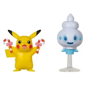 Pokémon Battle Figure Set Figure 2-Pack – Holiday Edition: Pikachu, Vanillite Pokémon Battle Figure Set Figure 2-Pack – Holiday Edition: Pikachu, Vanillite