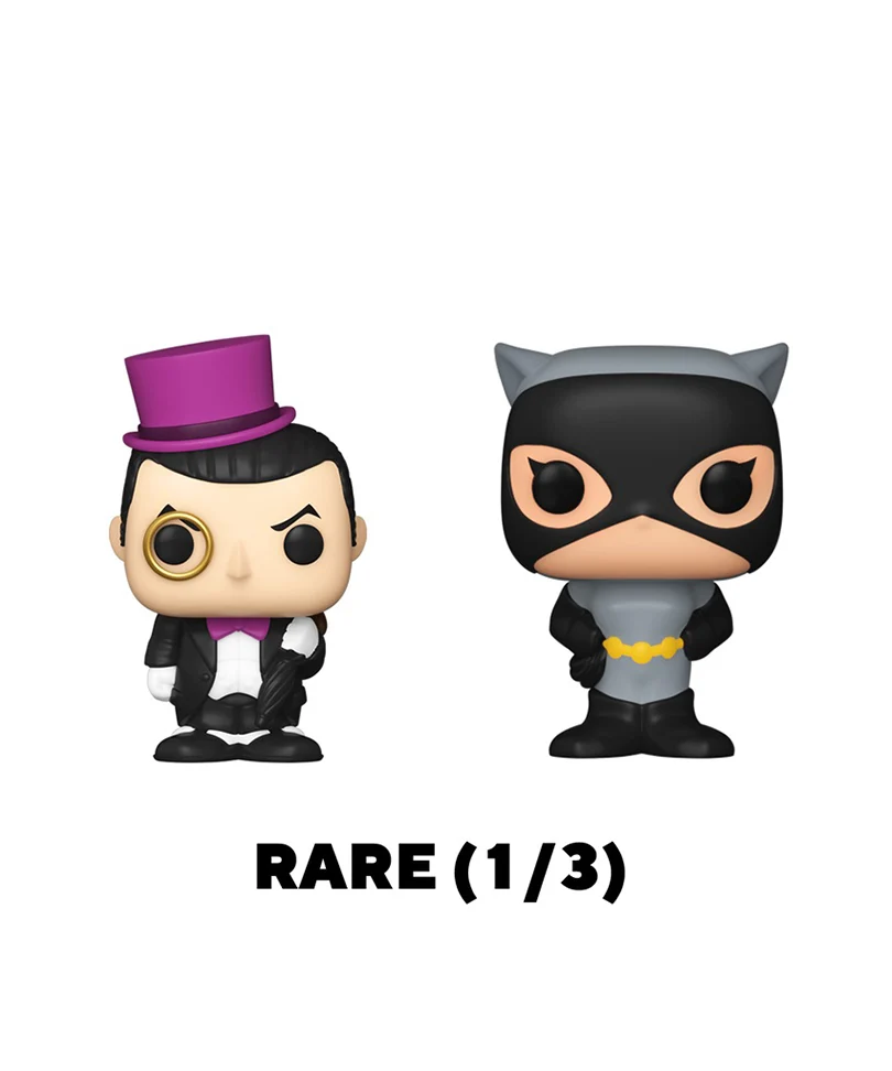 The Joker / Batgirl / Batman (Classic Black) / Mystery Bitty (4-Pack) - immagine 3