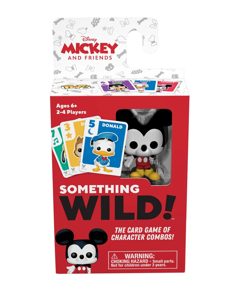 Mickey & Friends Card Game Something Wild! Lingua Italiano
