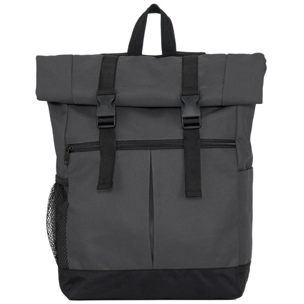 Zaino Multifunzionale in Poliestere 900D – Scomparto Principale con Zip e Bottoni, Tasche Laterali, Schienale Imbottito - immagine 2
