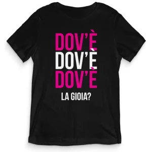 TeesBlitz T-Shirt divertente – La Gioia tee20-013 TeesBlitz T-Shirt divertente – La Gioia tee20-013