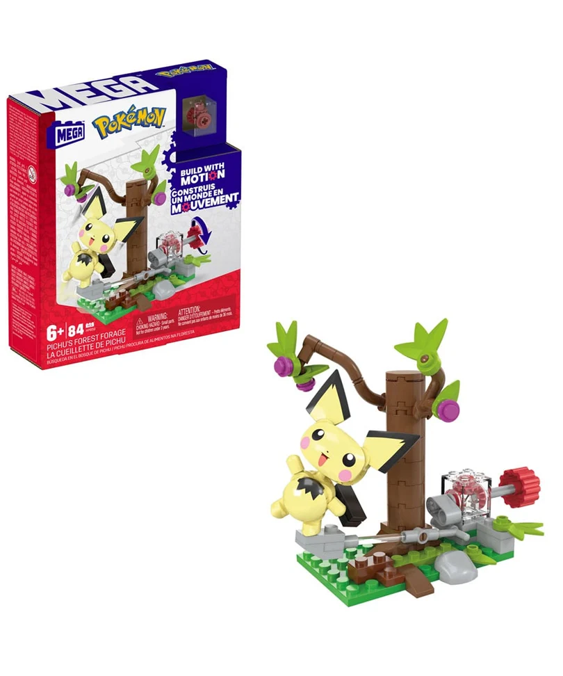 Pokémon Mega Construx Construction Set Pichu's Forest Forage - immagine 2