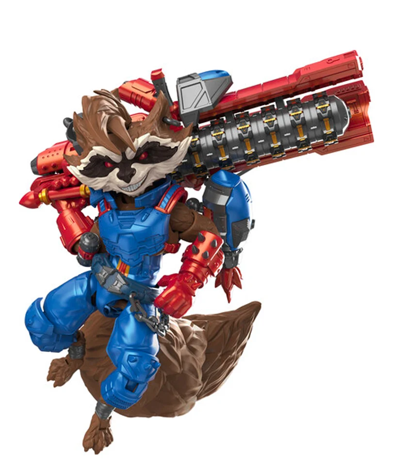 Marvel Rivals Blokees Plastic Model Kit Champion Class 08 Rocket Raccon - immagine 2