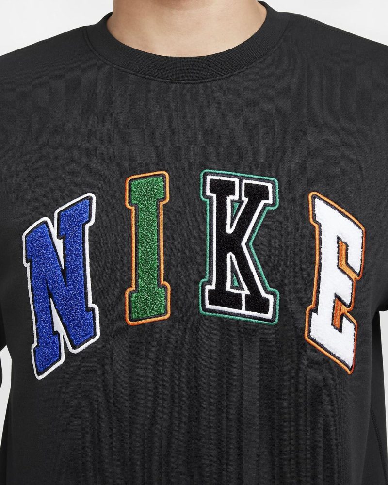 Nike Felpa Uomo Club Bb Crew Letters