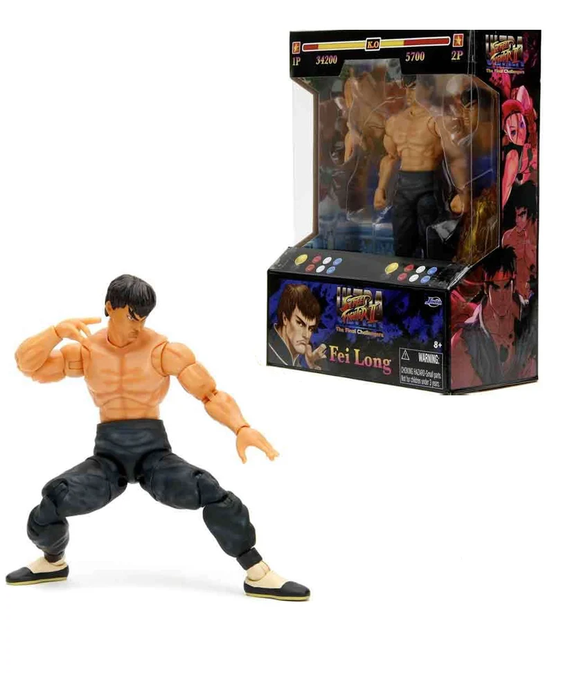 Street Fighter II: Fei-Long - Action Figure Deluxe in Scala 1:12