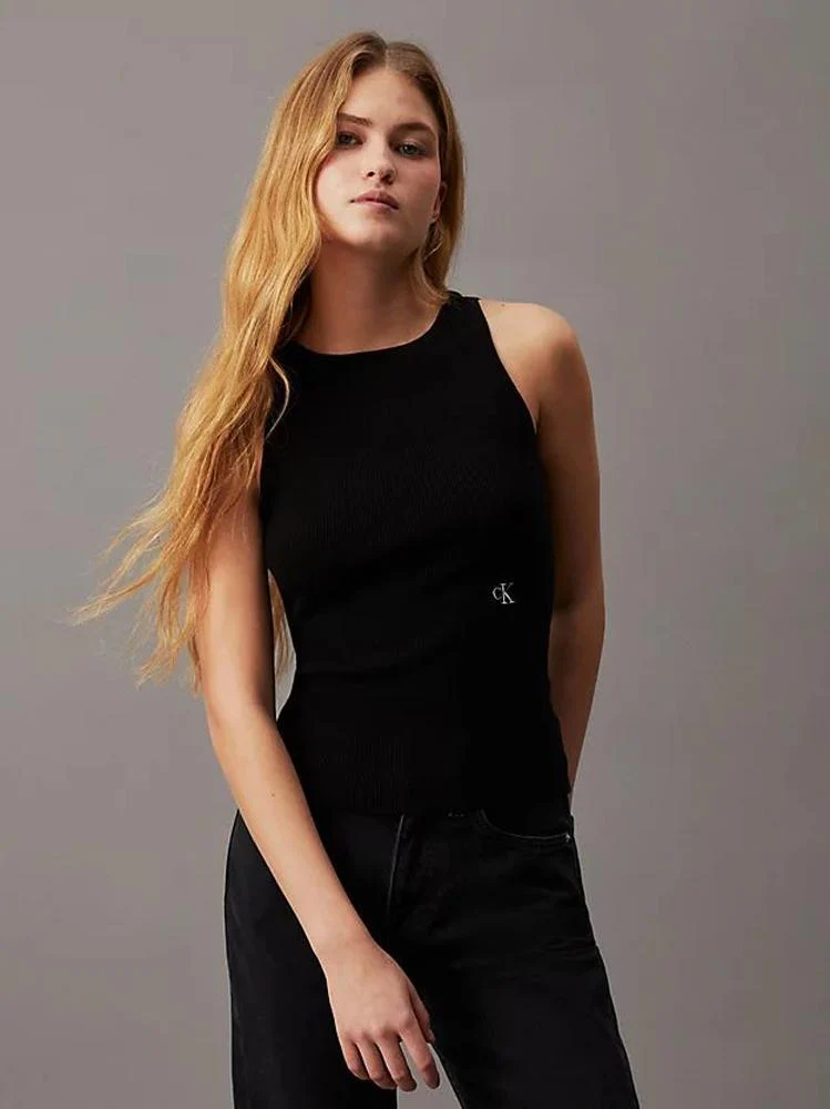 Calvin Klein Top Donna Tie Detail Sweater
