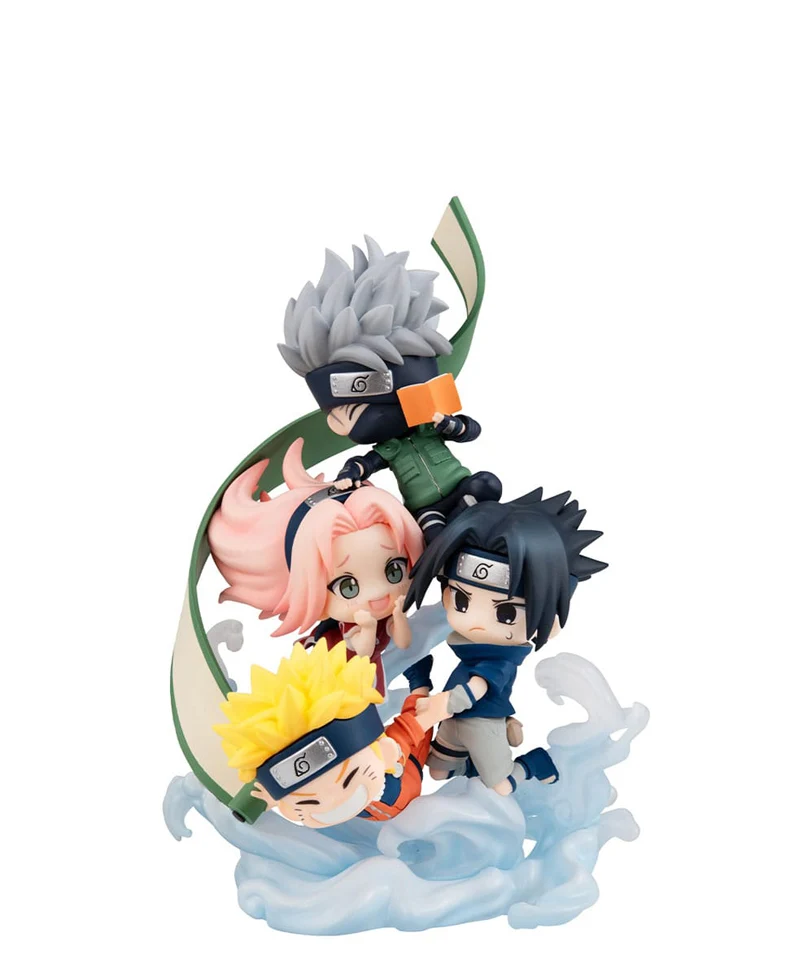 Naruto Shippuden FigUnity – Team 7 Mini Statue 13 cm (with gift)